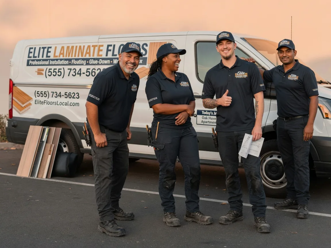 Laminate flooring installation company in Rotan, TX